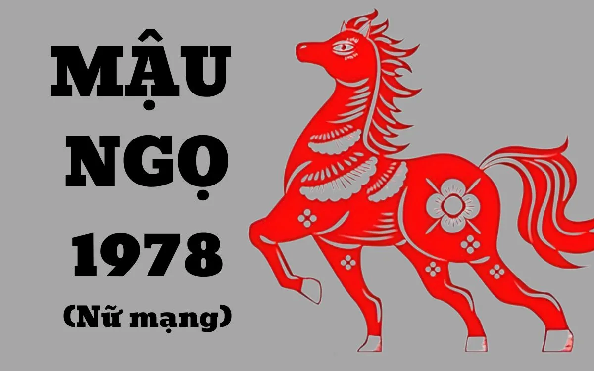 Tử vi tuổi Mậu Ngọ 1978 nữ mạng năm 2024