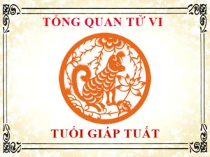 Tử vi trọn đời tuổi Giáp Tuất 1994 nam mạng